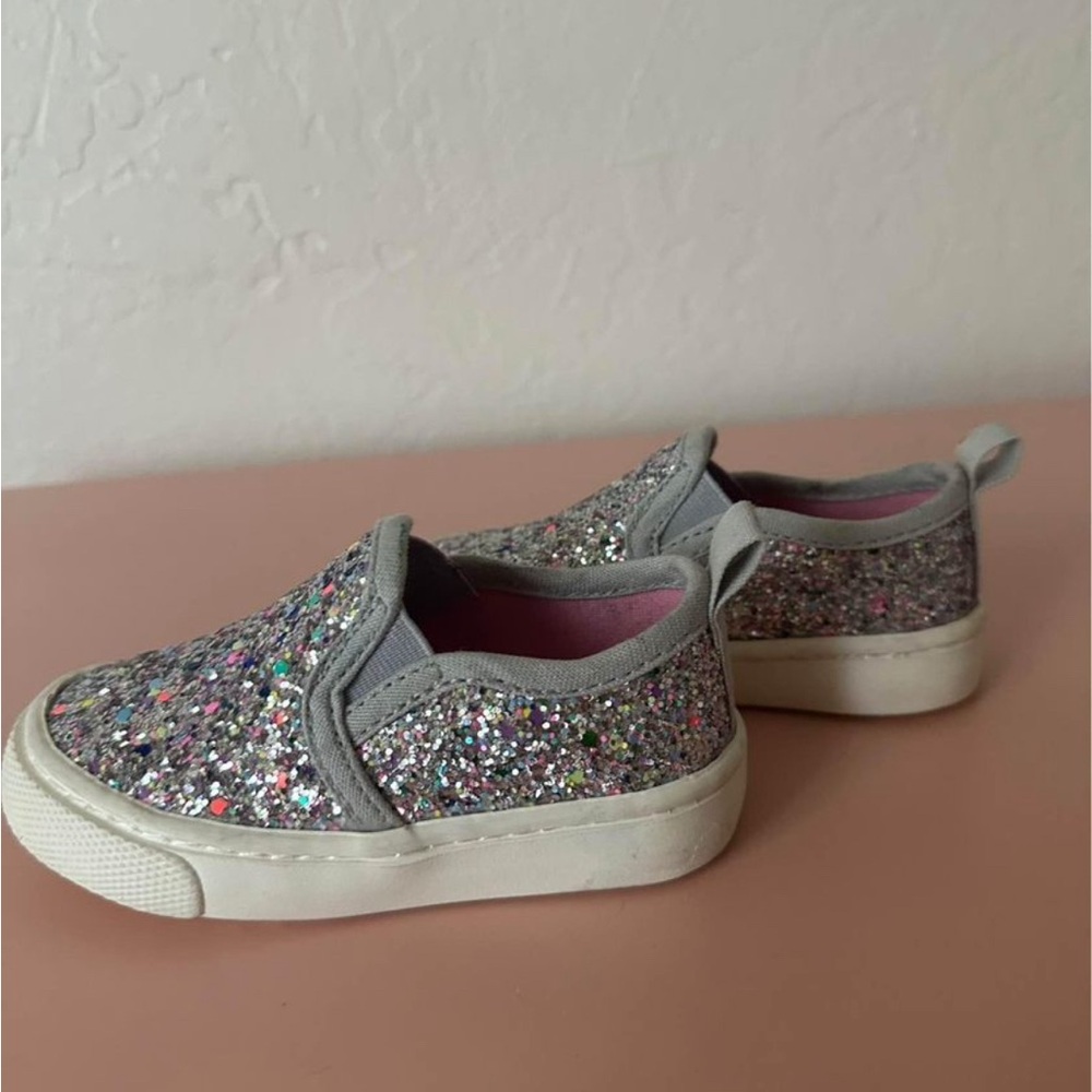 Cat & Jack Sparkle Sneakers Size 5